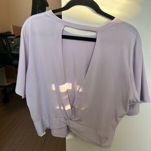 Fabletics Twist Back Workout Top